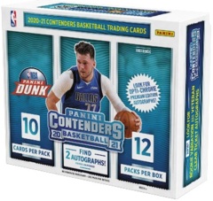 2020-21 Panini Contenders NBA Basketball Hobby Box